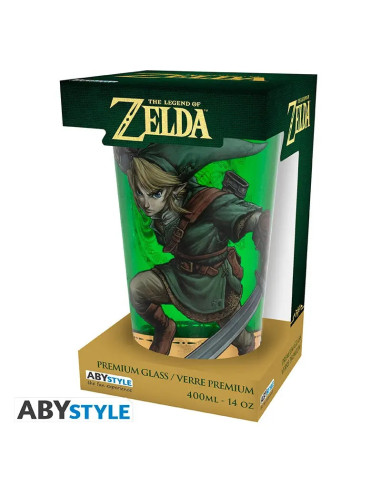 VASO DE CRISTAL THE LEGEND OF ZELDA LINK 400ml