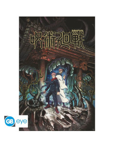 POSTER JUJUTSU KAISEN ITADORI & SUKUNA 61x91cm