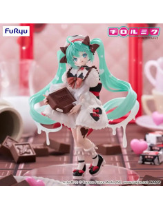 FIGURA Trio-Try-iT Hatsune Miku x Tirol Choco Miku Milk Ver. 18 cm