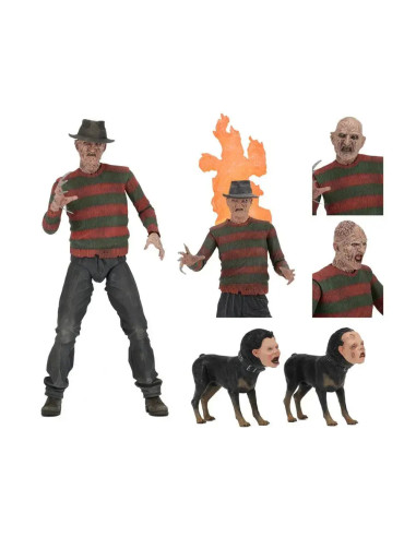 FIGURA NECA REEL TOYS PESADILLA en Elm Street 2 ULTIMATE FREDDY 18 cm