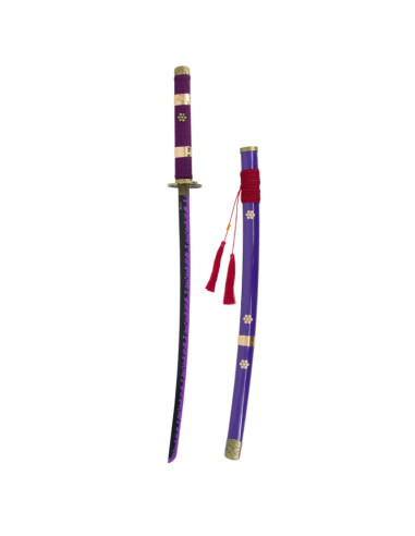 KATANA ONE PIECE RORONOA ZORO (ENMA MORADA) ANIME EDITION 103cm
