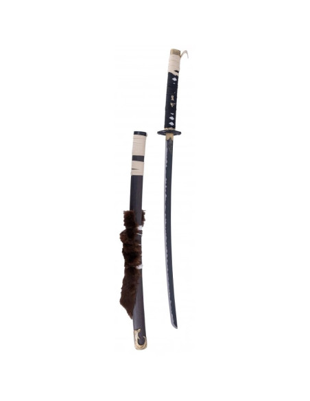 KATANA GHOST OF YOTEI LOBO SOLITARIO (ACERO SIN FILO) 103cm
