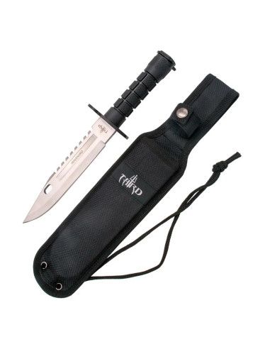 CUCHILLO TACTICO ACERO INOXIDABLE 19,5cm