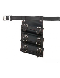 PORTAESPADA PARA 3 KATANAS CON CINTURON