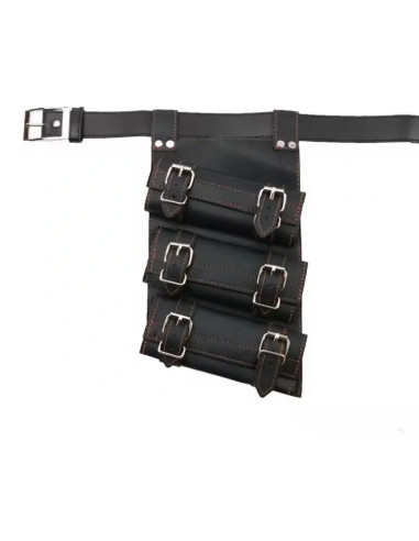 PORTAESPADA PARA 3 KATANAS CON CINTURON