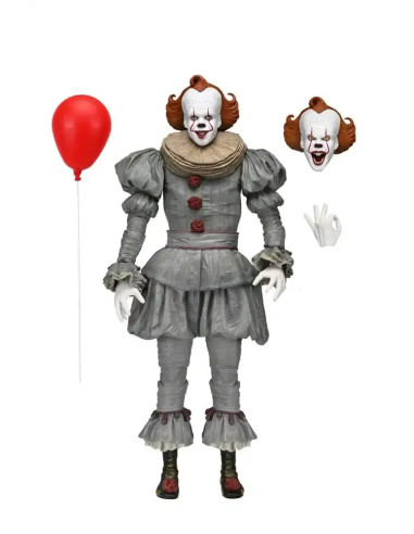 MEGA FIGURA NECA REEL TOYS IT: WELCOME TO DERRY PENNYWISE SPECIAL EDITION 48 cm