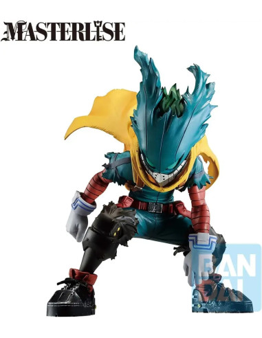 FIGURA ICHIBAN KUJI MASTERLISE MY HERO ACADEMIA LA FORMA DE JUSTICIA IZUKU MIDORIYA 24cm
