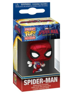LLAVERO FUNKO MARVEL SPIDER-MAN BRAND NEW DAY (METALLIC)