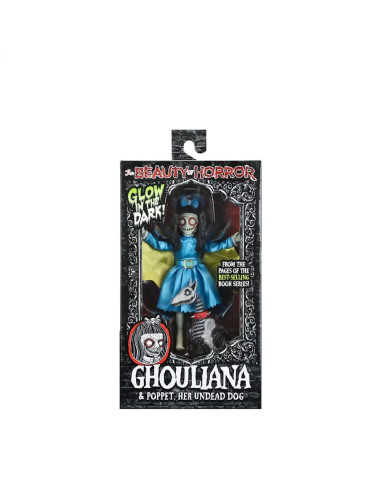 FIGURA NECA REEL TOYS THE BEAUTY OF HORROR CLOTHED GHOULIANA 20cm