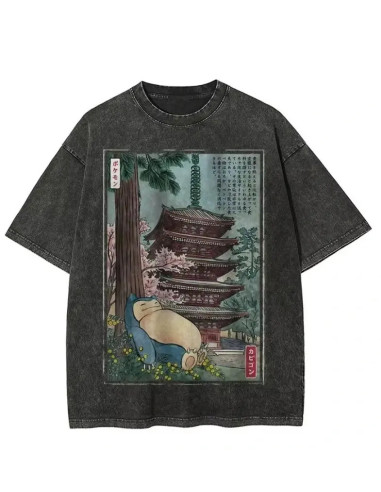 CAMISETA POKEMON SNORLAX