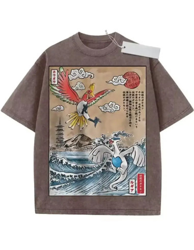 CAMISETA POKEMON HO-OH & LUGIA