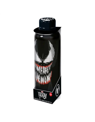 BOTELLA METALICA MARVEL VENOM FACE 515ml