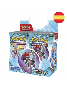 JUEGO DE CARTAS SOBRE INDIVIDUAL POKEMON TCG ESCARLATA Y PURPURA JUNTOS DE AVENTURAS