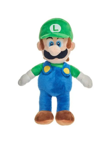 PELUCHE SUPER MARIO LUIGI 40cm (FT)