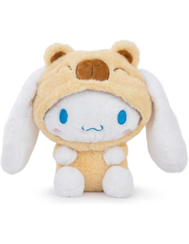 PELUCHE SANRIO CINNAMOROLL IN CAPYBARA SUIT 26cm