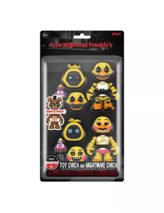 FIGURA FNAF SECURITY BREACH FUNKO SNAPS TOY CHICA & NIGHTMARE CHICA