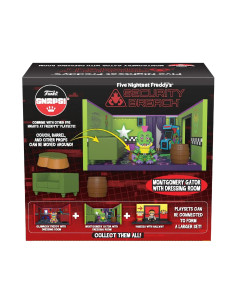 FIGURA FNAF SECURITY BREACH FUNKO SNAPS MONTGOMERY GATOR with DRESSING ROOM
