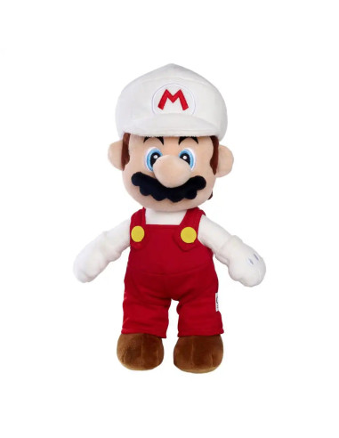 PELUCHE SUPER MARIO BROS. MARIO DE FUEGO 32cm