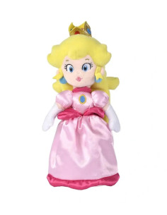 PELUCHE SUPER MARIO BROS. PRINCESA PEACH 28cm