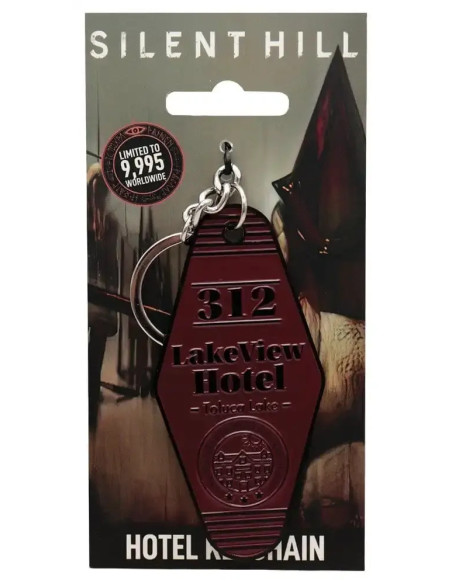 LLAVERO SILENT HILL LAKEVIEW HOTEL ROOM 312 RED LIMITED EDITION