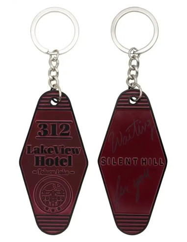 LLAVERO SILENT HILL LAKEVIEW HOTEL ROOM 312 RED LIMITED EDITION