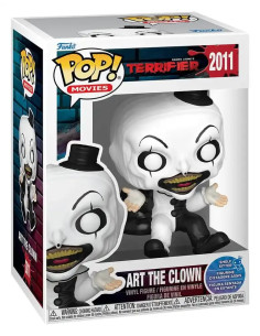 FUNKO POP TERRIFIER ART THE CLOWN SHELF SITTER