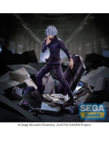 FIGURA JUJUTSU KAISEN LUMINASTA FIGURIZMa SATORU GOJO Shibuya Incident Unlimited Void 21 cm