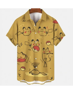 CAMISA POKEMON PIKACHU T-M