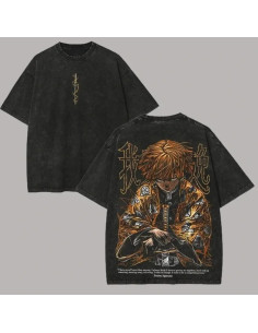 CAMISETA DEMON SLAYER KIMETSU NO YAIBA ZENITSU T-L