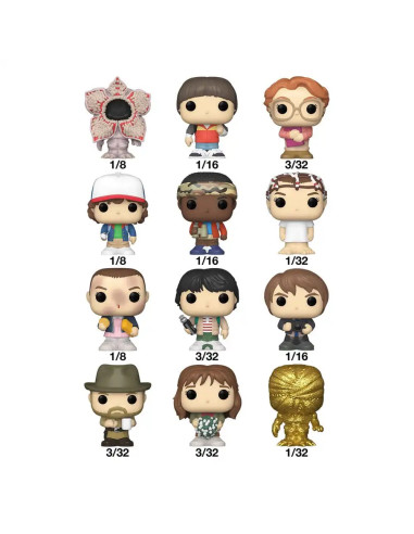 FUNKO BITTY POP STRANGER THINGS SOBRE SORPRESA
