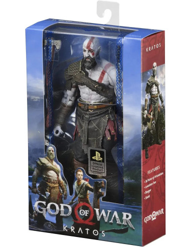 FIGURA ARTICULADA NECA GOD OF WAR GOD OF WAR KRATOS 20cm