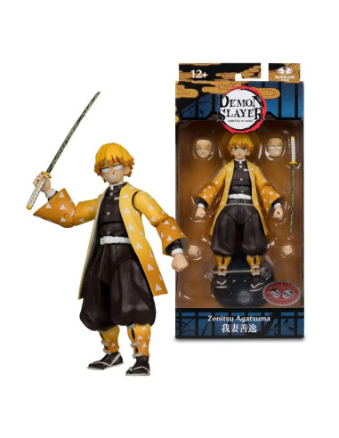 FIGURA ARTICULADA McFARLANE DEMON SLAYER ZENITSU 18cm