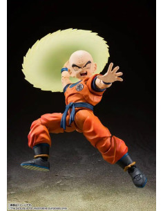 FIGURA ARTICULADA S.H.FIGUARTS DRAGON BALL Z KRILLIN EARTHS STRONGEST MAN
