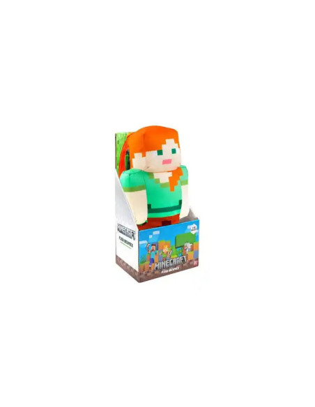 MOCHILA DE PELUCHE MINECRAFT ALEX 30cm