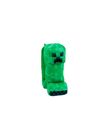 MOCHILA DE PELUCHE MINECRAFT CREEPER 30cm
