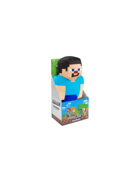 MOCHILA DE PELUCHE MINECRAFT STEVE 30cm