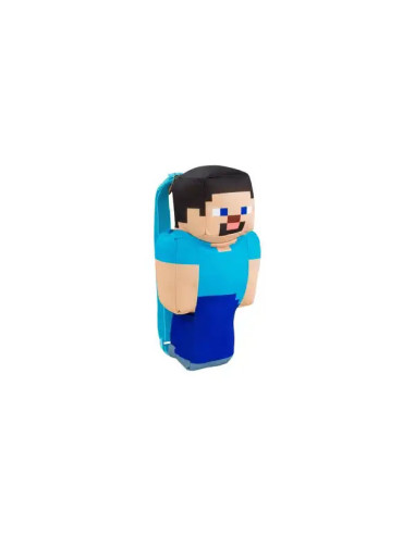 MOCHILA DE PELUCHE MINECRAFT STEVE 30cm