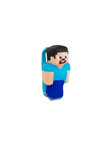MOCHILA DE PELUCHE MINECRAFT STEVE 30cm