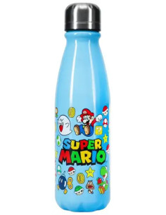 BOTELLA METALICA SUPER MARIO 550ml