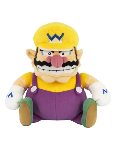 PELUCHE SUPER MARIO WARIO 28cm