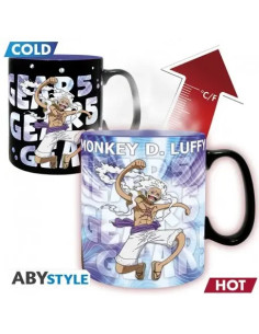 TAZA MAGICA ONE PIECE LUFFY GEAR 5 HEAT CHANGE MUG 460ml