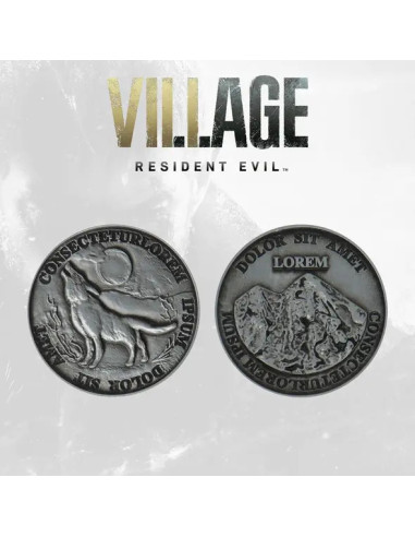 MONEDA RESIDENT EVIL VILLAGE LIMITED EDITION