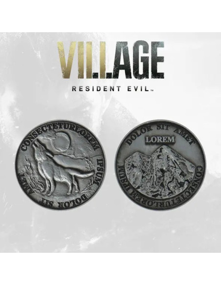 MONEDA RESIDENT EVIL VILLAGE LIMITED EDITION