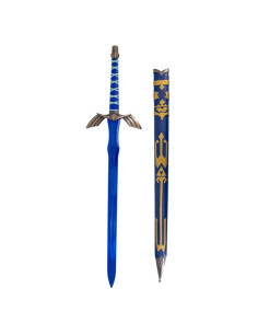 ESPADA MAESTRA THE LEGEND OF ZELDA (ACERO AZUL SIN FILO) 130cm