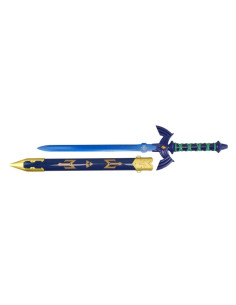 MINI ESPADA MAESTRA THE LEGEND OF ZELDA (ACERO AZUL SIN FILO) 44cm