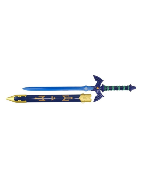 MINI ESPADA MAESTRA THE LEGEND OF ZELDA (ACERO AZUL SIN FILO) 44cm