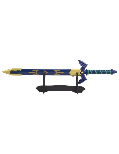 MINI ESPADA MAESTRA THE LEGEND OF ZELDA (ACERO AZUL SIN FILO) 44cm