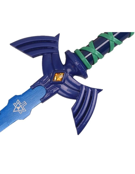 MINI ESPADA MAESTRA THE LEGEND OF ZELDA (ACERO AZUL SIN FILO) 44cm