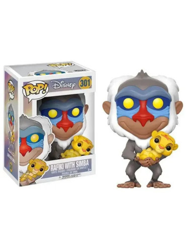 FUNKO POP DISNEY RAFIKI with SIMBA