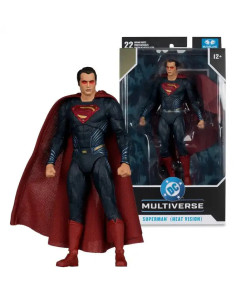 FIGURA ARTICULADA McFARLANE DC SUPERMAN (HEAT VISION)